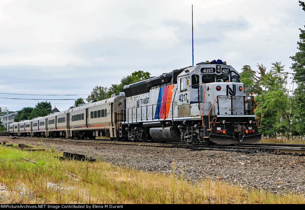 NJT 4217 on train 1264